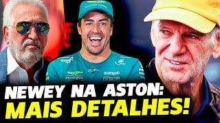 NEWEY NA ASTON: PROJETISTA CONSEGUE PODER QUE QUERIA E SALÁRIO 2X MAIOR | FÓRMULA 1 | GP EM CASA