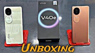 Vivo V40e 5g Unboxing Review | Vivo new curved screen mobile under 30000 | #vivov40e #mobile #vivo