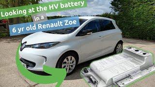 How long to do EV batteries last? Lets look at a 6 year old Renault Zoe 22kWh electric car.