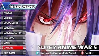 Super Anime War Mugen Screenpack Download