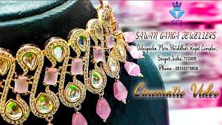AD Jewellery Shoot | Cinematic Video By Sawan Ganga Jewellers | Fashion | AD Jewellery