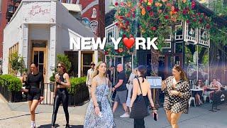 [4K]NYC WalkLively Summer Vibes in West VillageHot Friday in New York City | May 2024