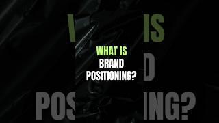 Brand Positioning #advertising #branding