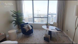 Studio apartment for sale in Dubai, The Palm Tower, Palm Jumeirah and it's Fully Furnished