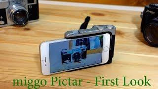 LensVid Exclusive: miggo Pictar - iPhone Camera Grip First Look - Hands On