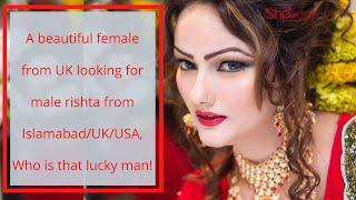 A beautiful female from UK looking for rishta | zaroorat e rishta | shaadee.pk