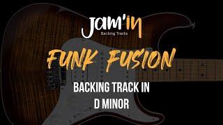 Funk Fusion Guitar Backing Track in D Minor