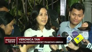 Mantan Istri Ahok, Veronica Tan Dipanggil Prabowo Jadi Calon Menteri