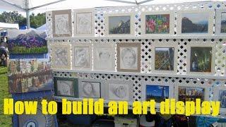 How to Build a Display for Art and Craft Shows