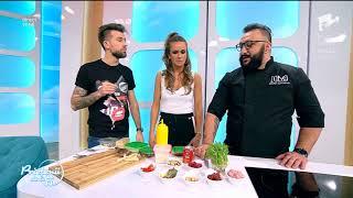 Chef Cătălin Constantin a gătit ”Trio de sarmale” la Prietenii de la 11