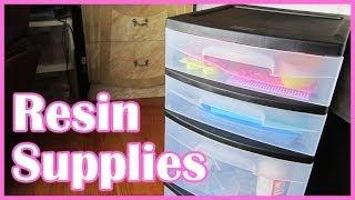 Resin Supplies || Storage & Where to Buy