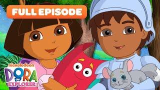 Dora Saves A Magic Prince!  FULL EPISODE: "Dora's Museum Sleepover Adventure" | Dora the Explorer