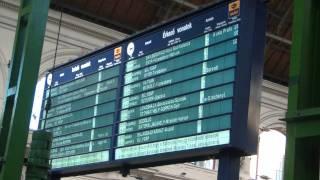 Train station Budapest-keleti pu