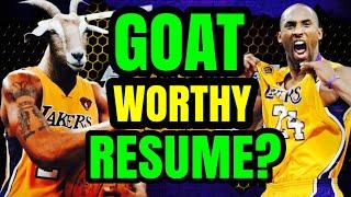 Kobe Bryant’s Extremely Unique GOAT Case