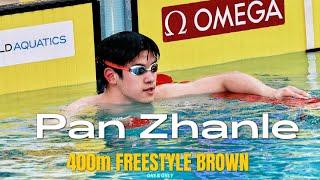 【Pan Zhanle|潘展乐】 400m Freestyle | Pan speaks English! Aquatics World Cup-Singapore