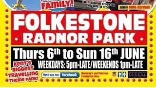 Folkestone, Radnor Park Fun Fair - June 2024