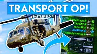 We Made The Transport Heli OVERPOWERED in Battlefield 4...