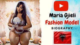 Maria Gjieli | Albanian Curvy Fashion Model & Instagram Star | Wiki, Biography