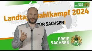 Der Wechsel geht nur mit uns: FREIE SACHSEN treten mit Zweitstimmen-Kampagne zur Landtagswahl an!