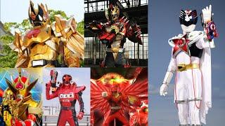 All Red Sentai Strongest Form First Appearance