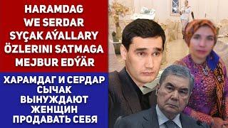 Turkmenistan Haramdag Berdimuhamedow We Serdar Syçak Aýallary Özlerini Satmaga Mejbur Edýär