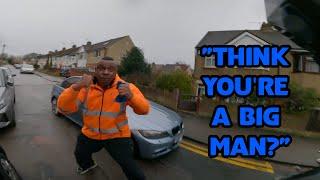 "Think You're A Big Man?" UK Bikers vs Crazy, Angry People and Bad Drivers #155