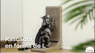 Catzy I Tabla Rascadora en Escuadra L 70 cm Rascador para Gato