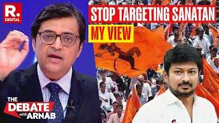 How Long Will Sanatan Dharma Be Insulted Asks Arnab After Udhayanidhi Stalin Says 'Wait and See'