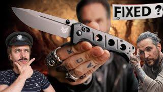 Benchmade Made world's strongest folding knife? Peter Mckinnon's knife FIXED!?