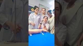 GNM nursing students life #anm #gnm #bscnursing #firozbi #anmtc #youtubeshorts