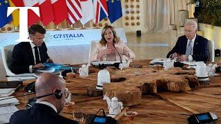 Meloni opens the G7 summit in Italy