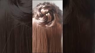 College girls hairstyle | Beautiful hairstyle | easy hairstyle #trendinghairstyle