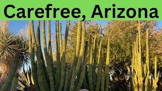 CAREFREE, ARIZONA:  Art Galleries and more!