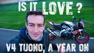 Is it LOVE? Aprilia Tuono V4 Factory 1100, a year on. Just how good is it? Road test review