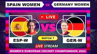 Spain Women vs Germany Women T10 Live Cricket | English Commentary