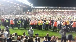 Bristol City vs Bristol Rovers pitch invasion