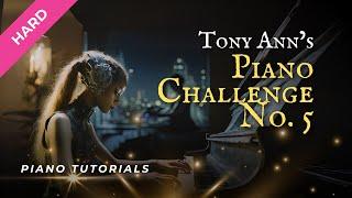 Let's PLAY / Tony Ann's Piano Challenge No.5 (Level1~2) - Piano Tutorials