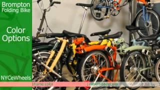 Brompton folding bike - Colors