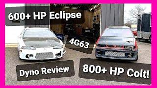 Dyno Review - Antilag Racing's DSM | Mitsubishi Eclipse | Turbo 4G63 Dodge Colt