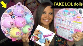 Fake LOL surprise dolls OMG Series Unboxing New Series 2020 FAKE Rainbow high Fashion dolls