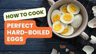 How To Cook Perfect Hard Boiled Eggs | Clean Eats