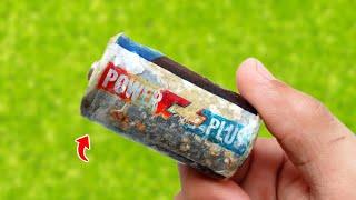 Don't Throw Away Old Batteries!! Genius Ideas That Only Few People Know