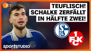 FC Schalke 04 – 1. FC Kaiserslautern | 2. Bundesliga, 14. Spieltag Saison 2024/25 | sportstudio