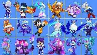 All Brawl Stars China Skins Winning & Losing Animation