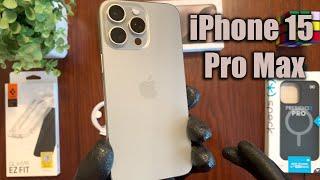 Iphone 15 Pro Max Natural Titanium - Unboxing And First Impressions