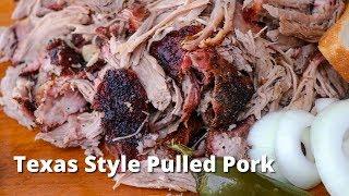 Texas Style Pulled Pork | Easy Pork Butt Recipe for Pulled Pork Smoked on Big Green Egg