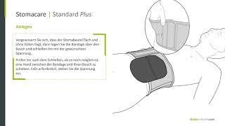 Gebrauchsanweisung Stomabandage Standard Plus deutsch