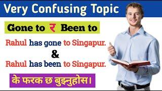 Gone to VS Been to || What is the difference || How to Use in Present Perfect Tense