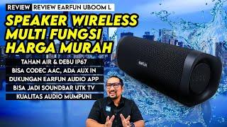 EarFun UBoom L: Speaker Wireless Serbaguna! Bisa Jadi Soundbar & Tahan Air!