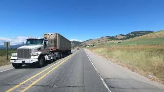 4K Driving from Colville to Kettle Falls, Washington